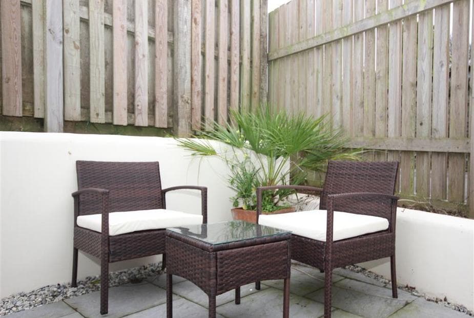 Comfortable outside space