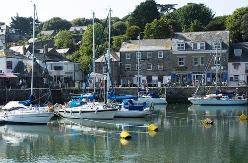 Padstow harbour nearby