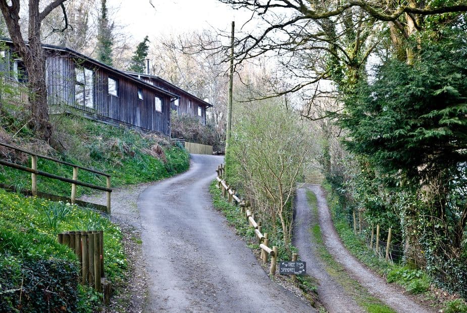 A lodge at Gara Mill