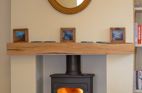 Feature fireplace