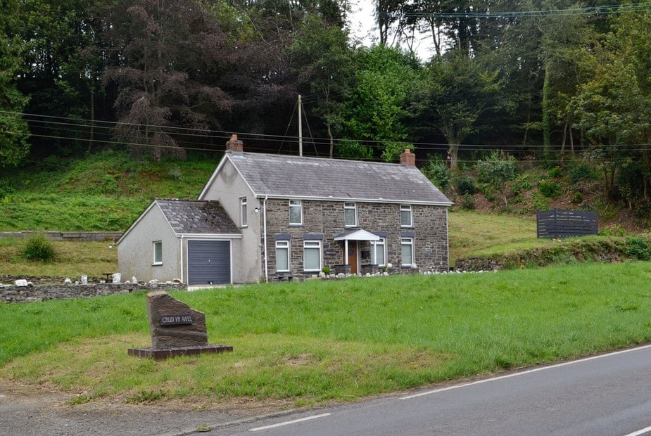 Crud Yr Awel Exterior | Crud Yr Awel, Cwmann, near Lampeter