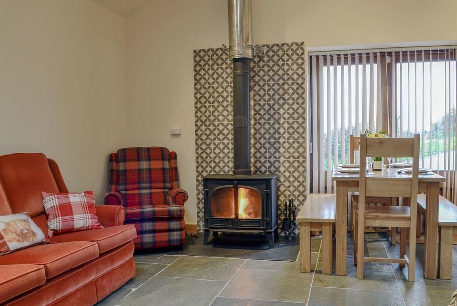 The Old Dairy Charming open plan living space | The Old Dairy - Bentre, Llangovan, near Monmouth