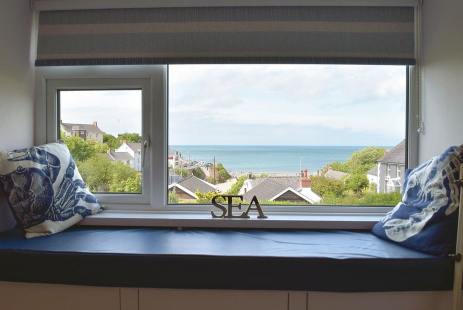 Glenview Stunning sea views from the bedroom | Glenview, Aberporth, near Cardigan