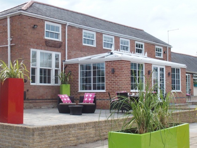 West Wing @ Highfields Manor Terrace and entrance