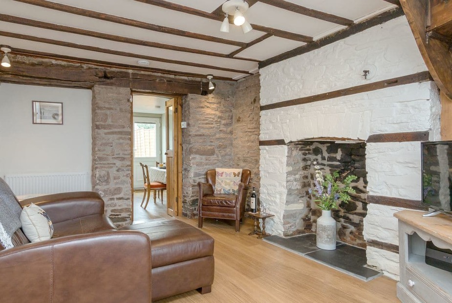 Charles's Cottage Charming and characterful living room | Charles’ Cottage, Brecon