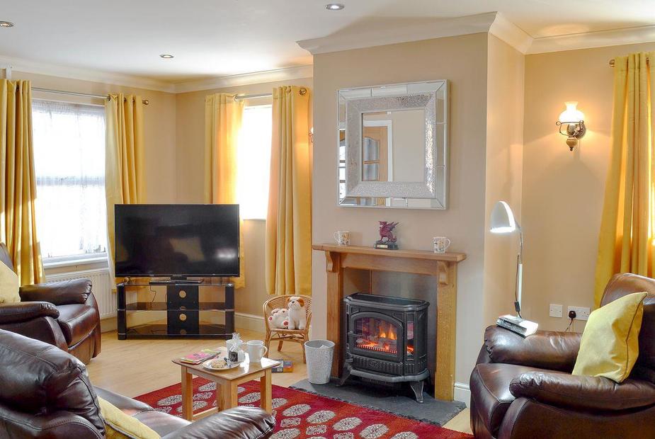 Bryn Villa Wonderful, cosy living room | Bryn Villa, Llansawel, near Llandeilo