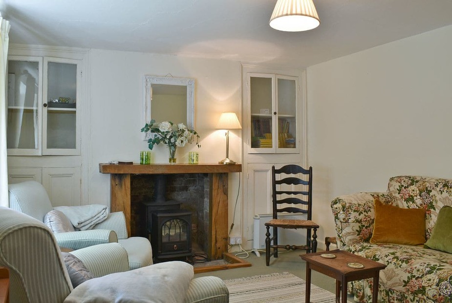 Rhyme Horn Cottage Living room | Rhyme Horn Cottage, Holnest, near Sherborne
