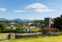A beautiful view of one of the best towns to stay in the Lake District