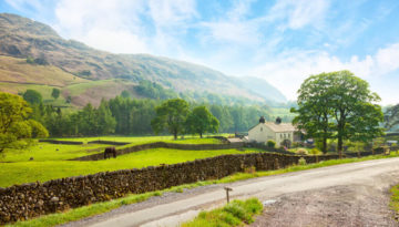 A view of one fo the most beautiful countrysides in England