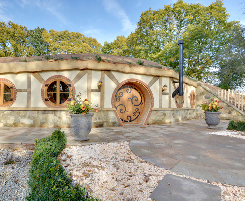 An amazing view of a stay in a Hobbit House