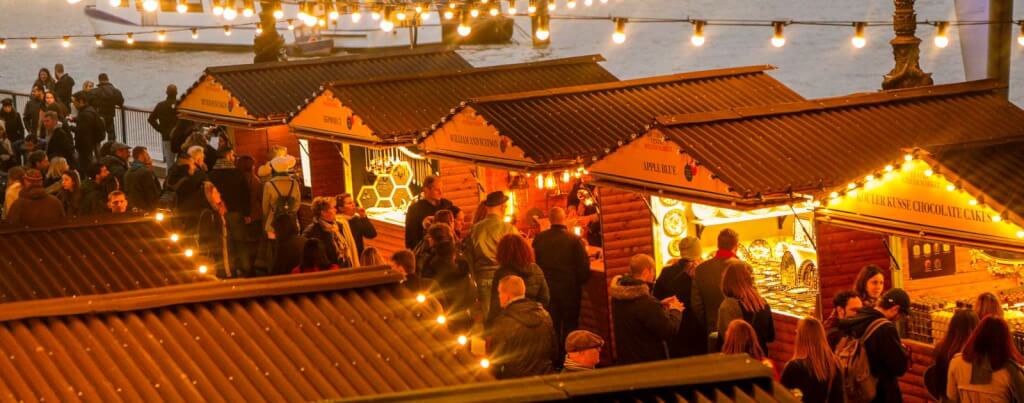 Southbank Centre Winter Market, one of the most whimsical Christmas markets in the UK