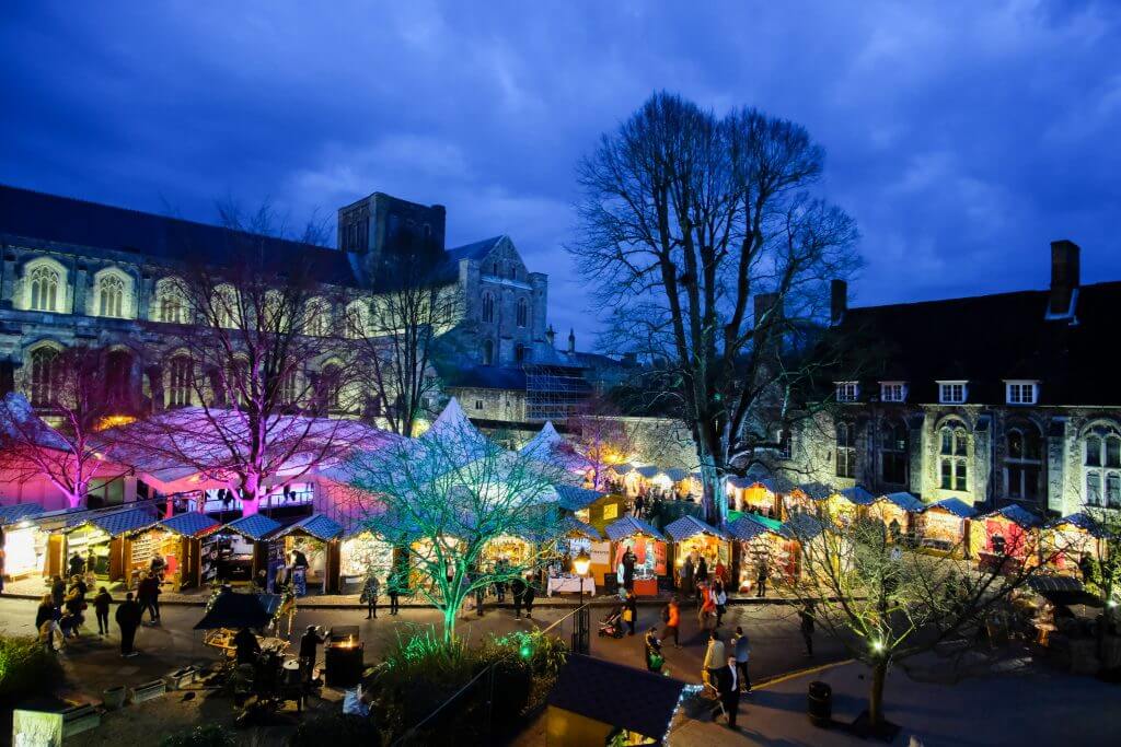Winchester Cathedral Christmas Market