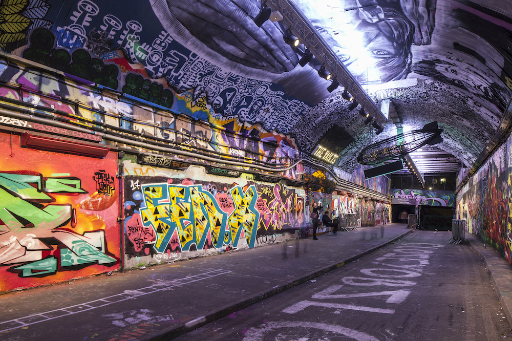 Leake Street Arches Graffiti Tunnel