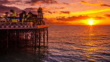 The pier is a great weekend getaway from London