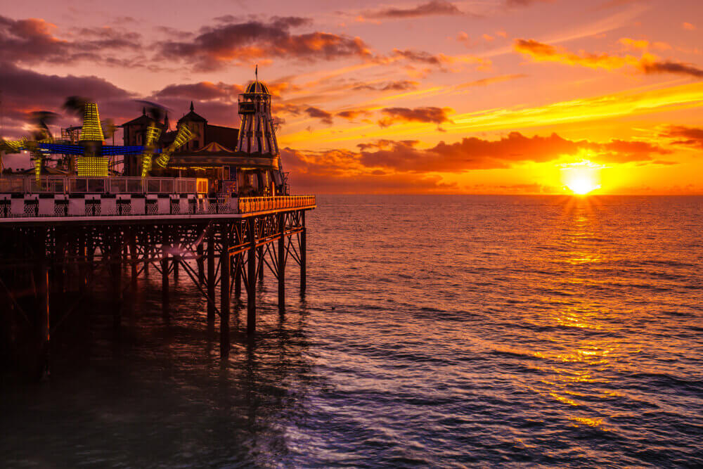The pier is a great weekend getaway from London