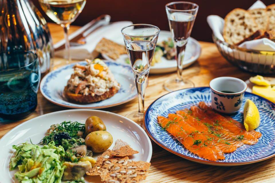Aquavit London, one of the best outdoor restaurants in London