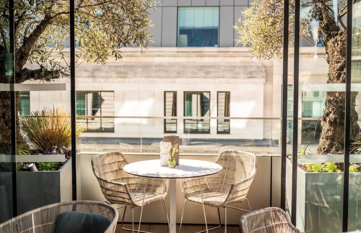 Angler, one of the best outdoor restaurants in London